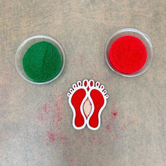 Lakshmi Charan Rangoli Stencil Designs_03 Mudrawholesale