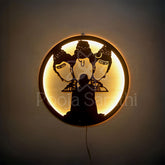 Swami Samartha And Guru Dattatreya LED Wall Decor Light – Small Mudrawholesale