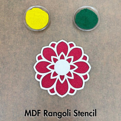 MDF Rangoli Stencil White_s02 Mudrawholesale