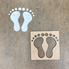 Lakshmi Charan Rangoli Stencil Designs_02 Mudrawholesale