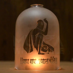 Gajanan Maharaj Glass Cover Mudrawholesale