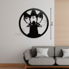 Swami Samartha And Guru Dattatreya LED Wall Decor Light – Large Mudrawholesale