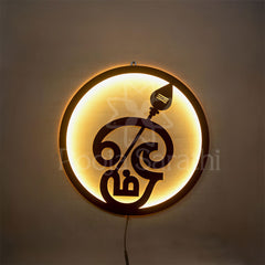 Murugan Swami LED Wall Decor Light – Small Mudrawholesale