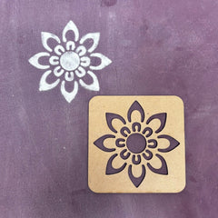 Sunflower Rangoli Stencil Designs Mudrawholesale