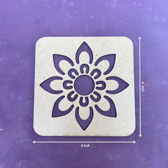 Sunflower Rangoli Stencil Designs Mudrawholesale