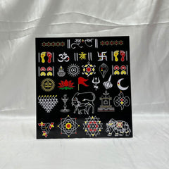 Shubh Labh Chinh Chaitrangan Rangoli Designs Mudrawholesale