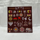 Shubh Labh Chinh Chaitrangan Rangoli Designs Mudrawholesale