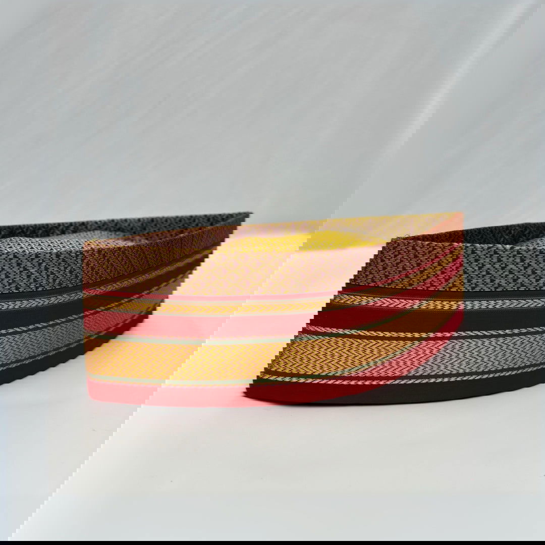 Border Maroon Khan Topi - 02 - Mudrawholesale