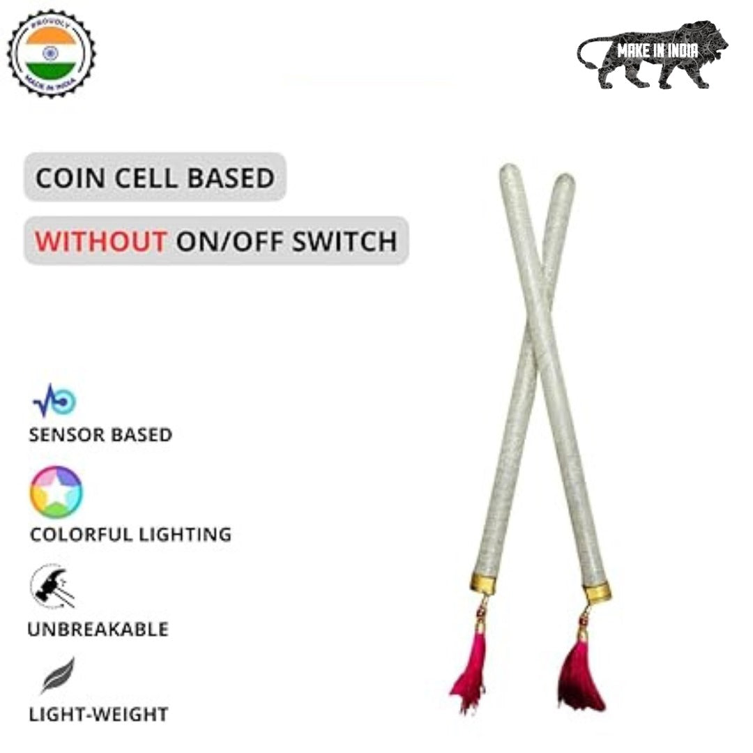 LED Dandiya Sticks with Sensors Mudrawholesale