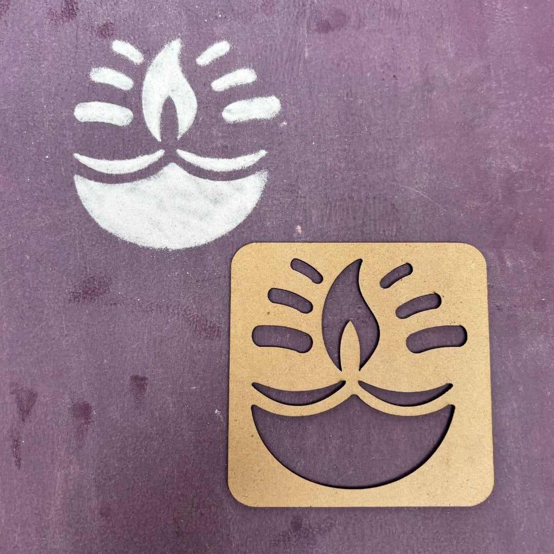Diya Rangoli Stencil Designs_01 - Mudrawholesale
