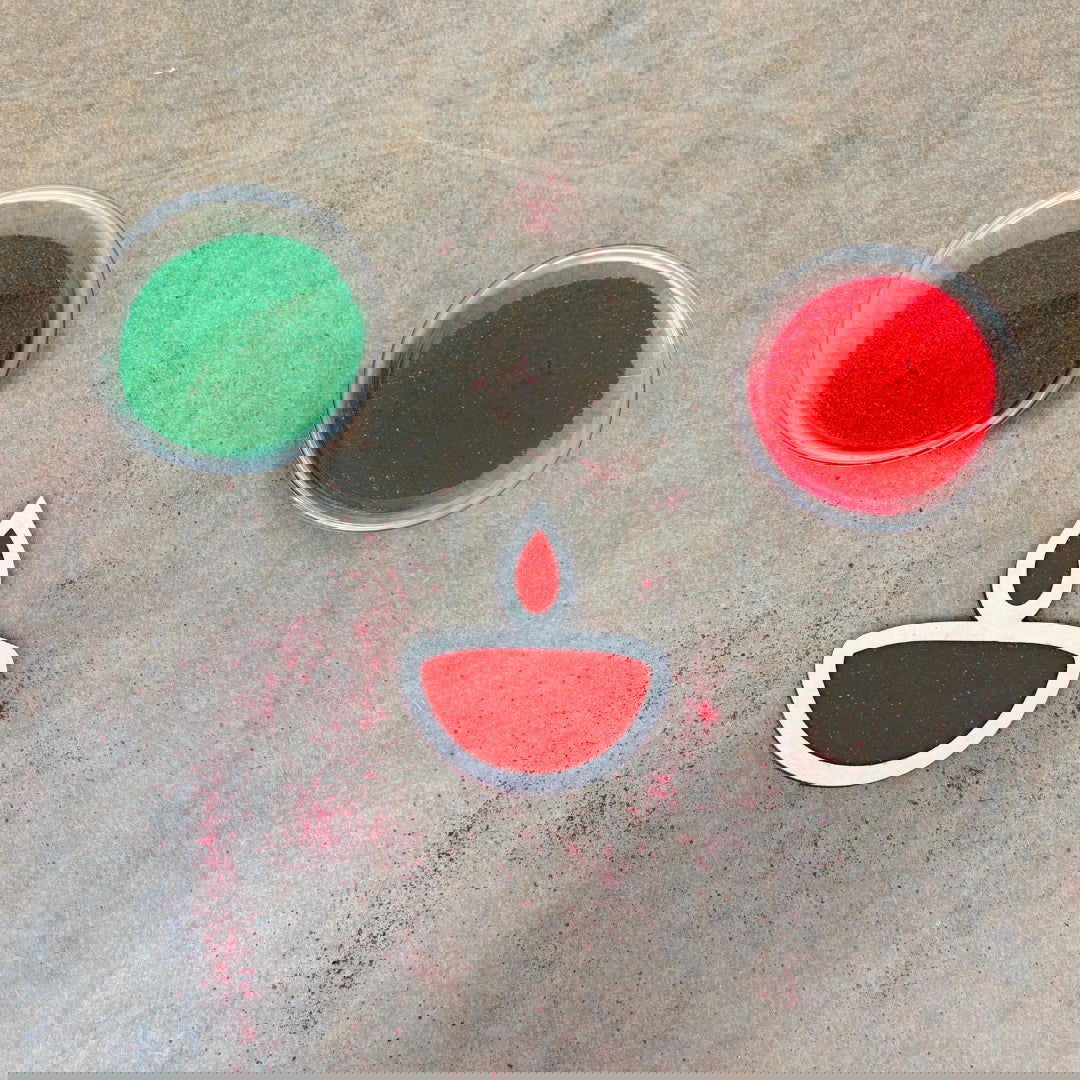 Diya Rangoli Stencil Designs_04 - Mudrawholesale