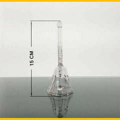 Festive Devine Melodious Sound Ringing Bell (Golden Pooja Ghanti) - Mudrawholesale