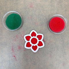 Flower Rangoli Floral Stencil Designs_02 - Mudrawholesale