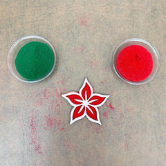 Flower Rangoli Floral Stencil Designs_03 - Mudrawholesale