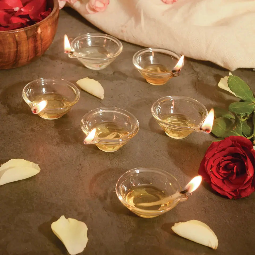 Glass Panati (Set Of 6) Mudrawholesale