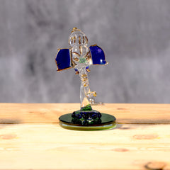Glass Ganesh Idol Transparent Mudrawholesale