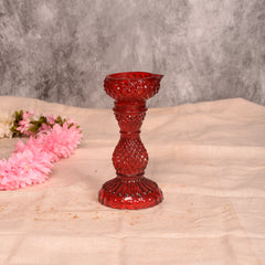 Glass Stand Diya Large