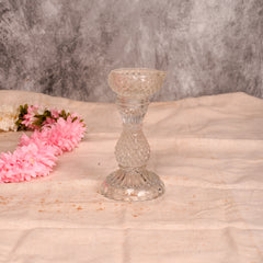 Glass Stand Diya Large