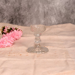 Glass Stand Diya Small