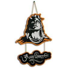 Om Namah Shivaye' Wooden Wall Hanging Mudrawholesale