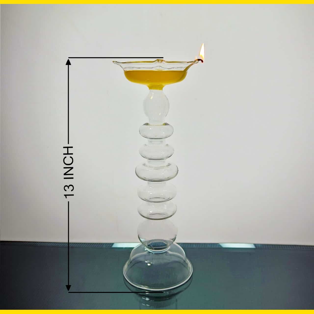 Pooja Saraswati Samai ( 13 inch) Lamp Mudrawholesale