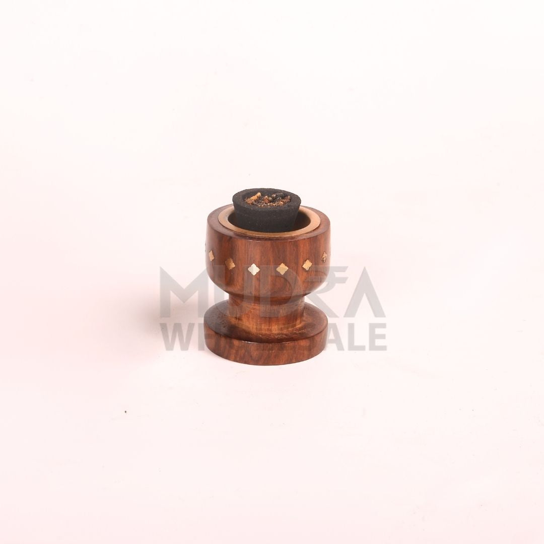 Wooden Dhoop Stand Small Mudrawholesale