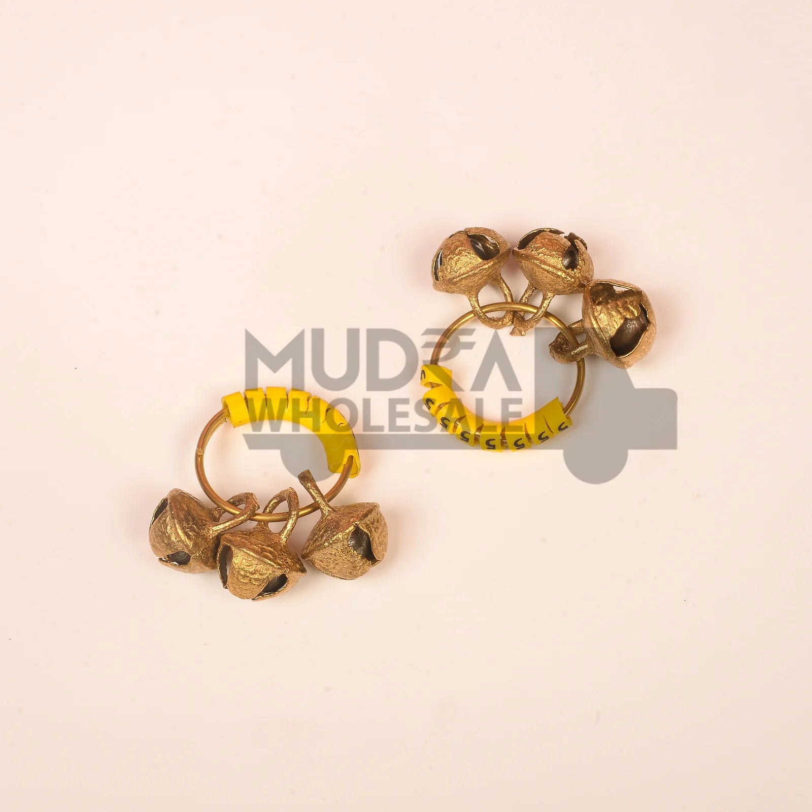 Brass Ghungroo Kadi (A Pair Of 2) - Mudrawholesale