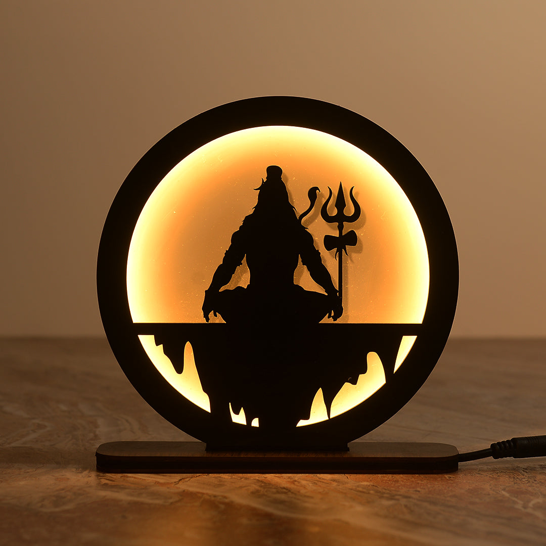 Lord Shiva Table Lamp Mudrawholesale