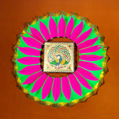 Paper Lotus With Chowki Mudrawholesale